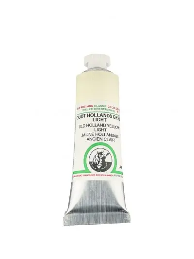 Gereduceerde Prijs Old Holland classic olieverf 40ml A6 oudt hololands geel licht