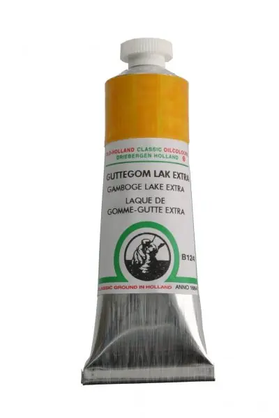 Old Holland classic olieverf 40ml B124 guttegom lak extra Flitsaanbieding