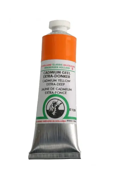 Shop Nu Old Holland classic olieverf 40ml E139 cadmium geel extra donker