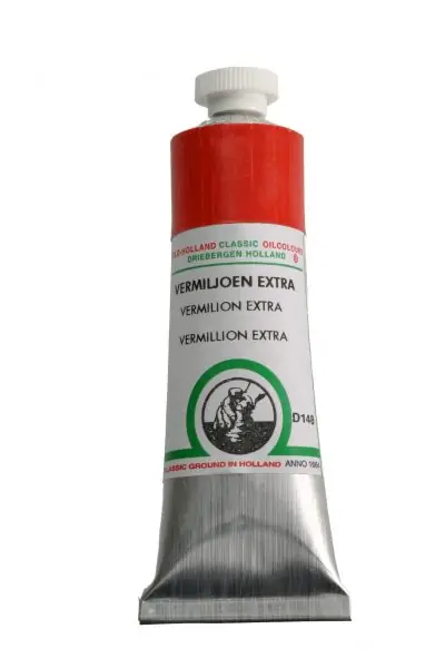Old Holland classic olieverf 40ml – D148 vermiljoen extra Laatste Versie