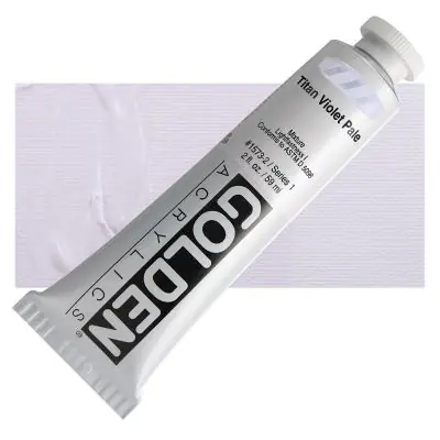 Golden heavy body acryl 60ml – S1 – 1573 titan violet pale Gratis Verzending