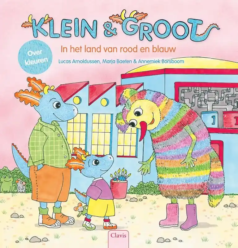Klein en Groot. In het land van rood en blauw (over kleuren) Uitverkoop