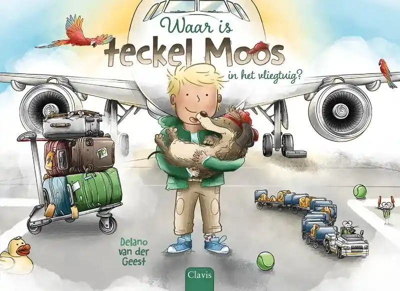 Waar is teckel Moos in het vliegtuig? Hete Deal