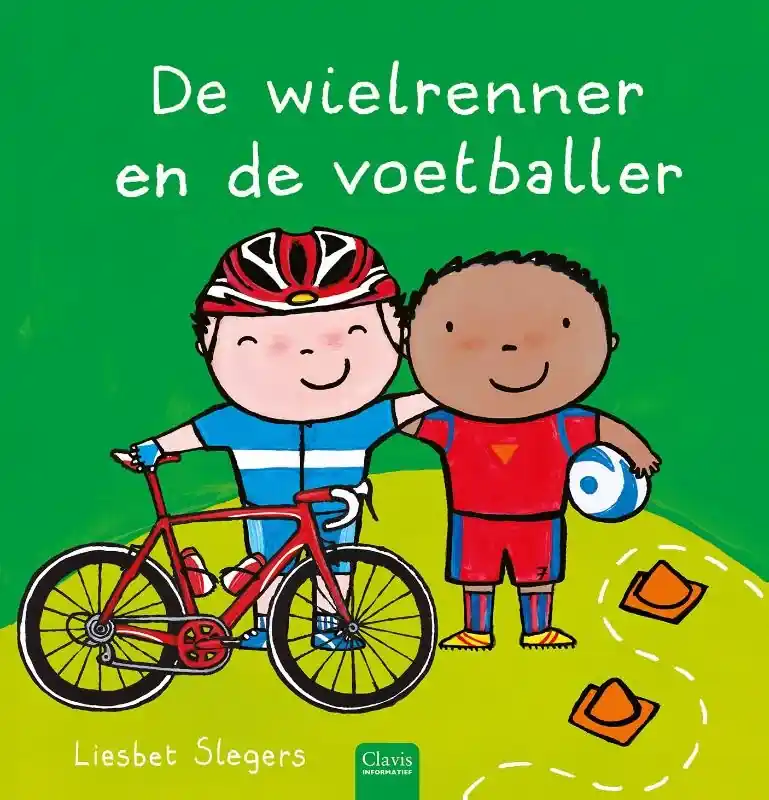 De wielrenner en de voetballer Premium