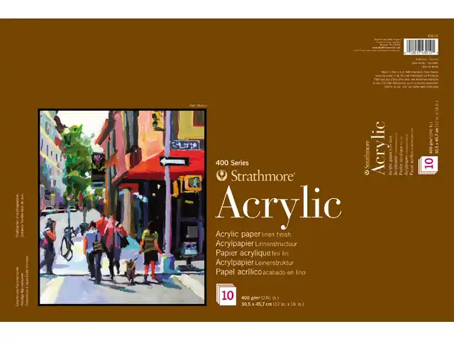 Laatste Kans Strathmore 400 series acrylic 30.5×45.7