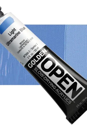 Laatste Versie Golden open acryl 60ml – S2 – 7566 light ultramarine blue