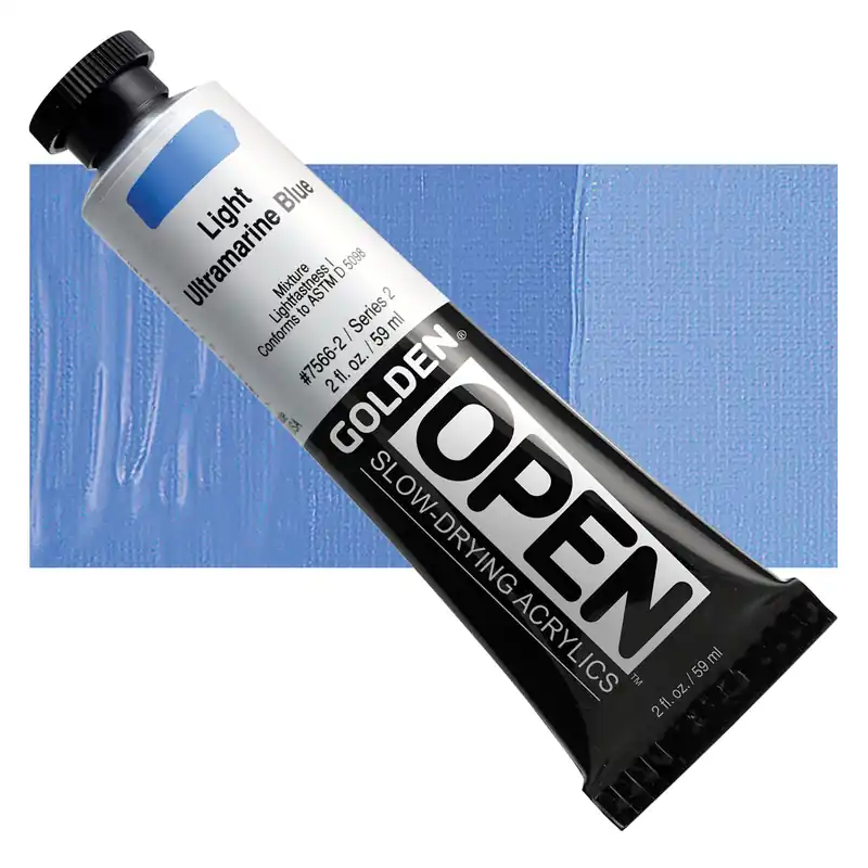 Laatste Versie Golden open acryl 60ml – S2 – 7566 light ultramarine blue