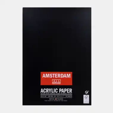 Bestseller Amsterdam acrylpapier – A4 350gr