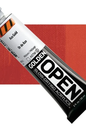 Golden open acryl 60ml – S4 – 7302 azo gold Direct Verzonden