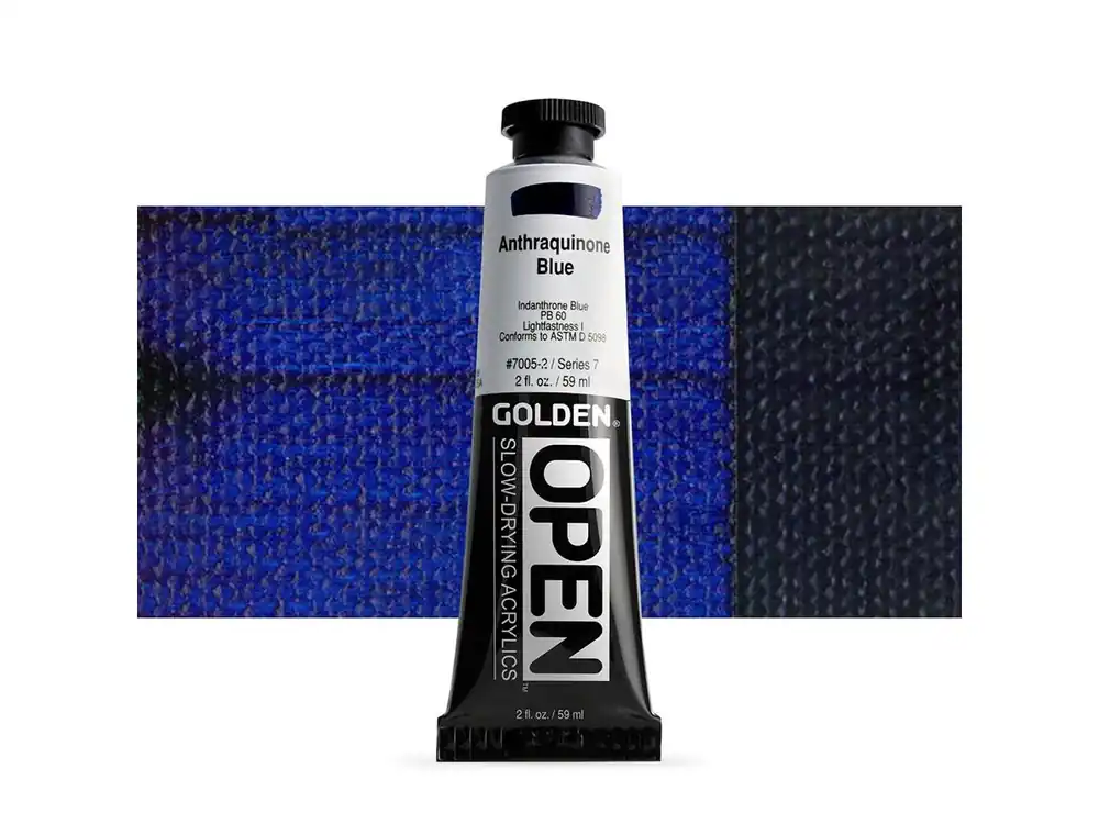 Uitverkoop Golden open acryl 60ml – S7 – 7005 anthraquinone blue