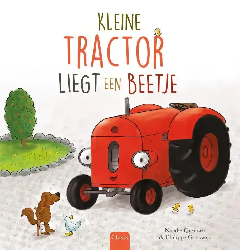 Direct Beschikbaar Kleine Tractor liegt een beetje