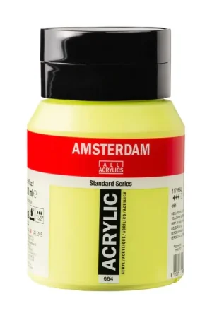 Flitsaanbieding Amsterdam acryl 500ml – 664 geelgroen licht