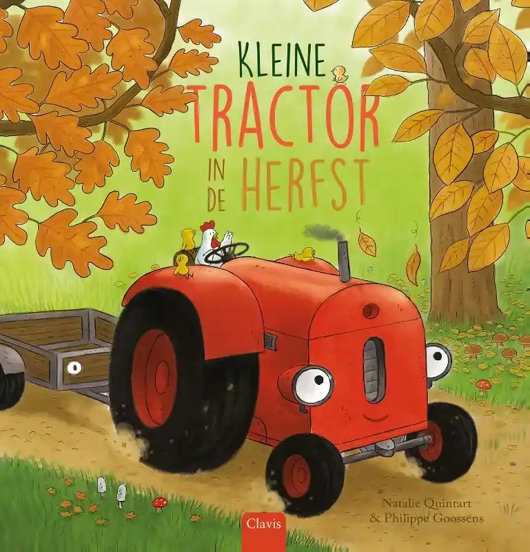 Hoge Kwaliteit Kleine Tractor in de herfst