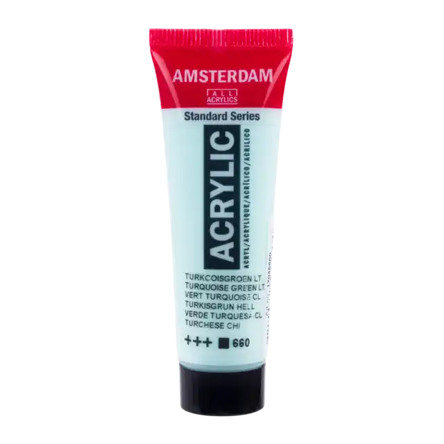 Amsterdam acryl 20ml – 660 turkooisgroen licht Hete Deal