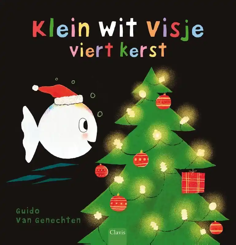 Koopje Klein wit visje viert Kerst