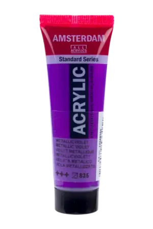 Amsterdam acryl 20ml – 835 metallic violet Gratis Verzending