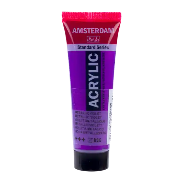 Amsterdam acryl 20ml – 835 metallic violet Gratis Verzending