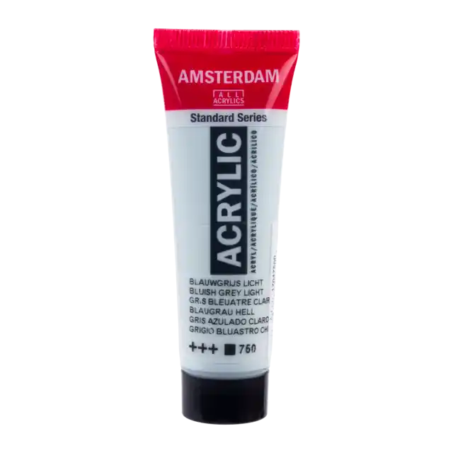 Amsterdam acryl 20ml – 750 blauwgrijs licht Laatste Versie