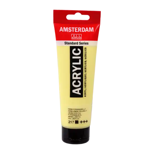 Koopje Amsterdam acryl 120ml – 217 permanent citroengeel licht