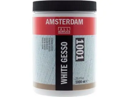 Hoge Kwaliteit Amsterdam gesso 1000ml – wit