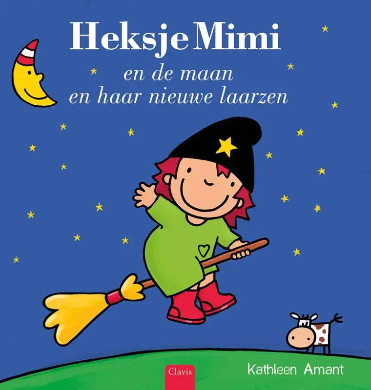 Heksje Mimi en de maan en haar nieuwe laarzen Dagaanbieding