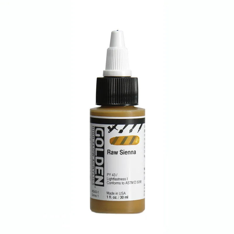 Golden high flow acrylics 30ml – S1 – 8543 raw sienna Exclusieve Aanbieding