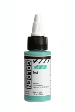 Favoriet Golden high flow acrylics 30ml – S3 – 8547 teal