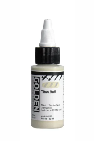 Golden high flow acrylics 30ml – S1 – 8548 titan buff Beperkte Voorraad