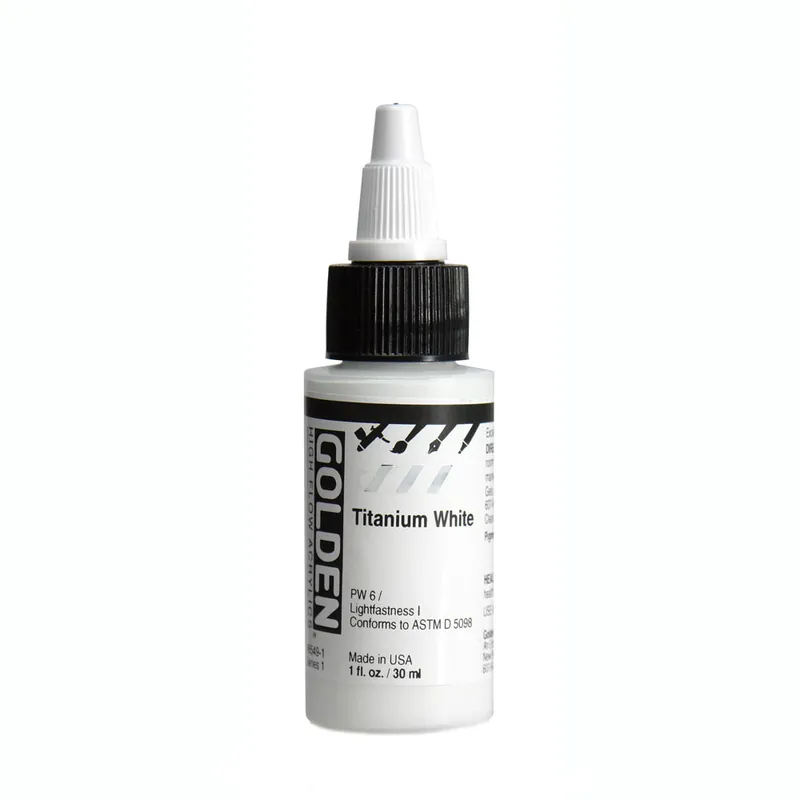 Must-Have Golden high flow acrylics 30ml – S1 – 8549 titanium white