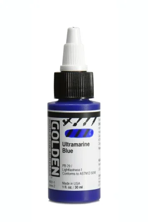 Golden high flow acrylics 30ml – S2 – 8551 ultramarine blue Beperkt Aanbod
