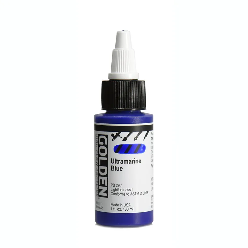 Golden high flow acrylics 30ml – S2 – 8551 ultramarine blue Beperkt Aanbod