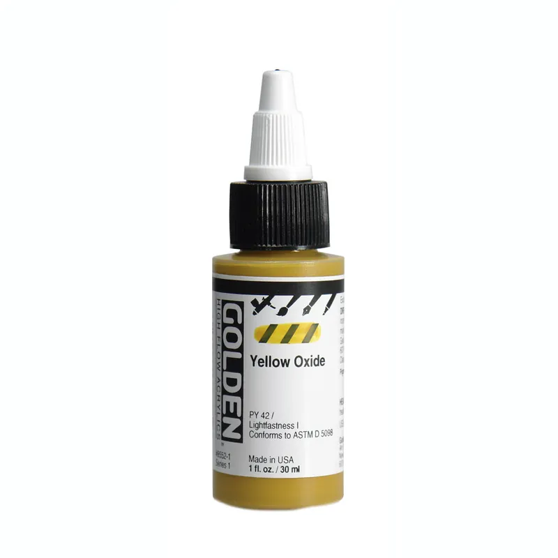 Hoge Kwaliteit Golden high flow acrylics 30ml – S1 – 8552 yellow oxide