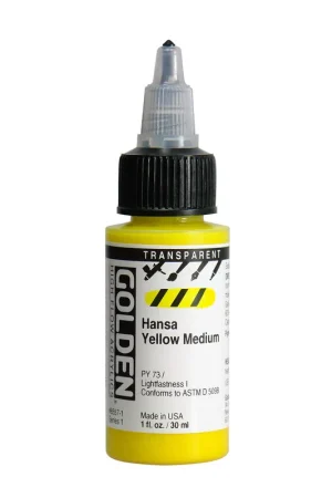 Must-Have Golden high flow acrylics 30ml – S1 – 8557 hansa yellow medium
