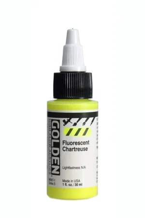 Gratis Retour Golden high flow acrylics 30ml – S5 – 8567 fluorescent chartreuse