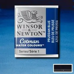 Lage Prijs Winsor & Newton Cotman aquarelverf 1/2 napje – 538 pruisischblauw