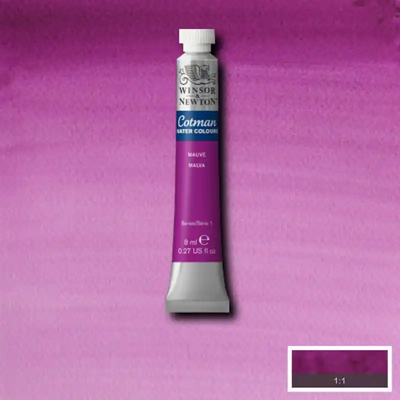 Winsor & Newton Cotman aquarelverf 8ml – 398 mauve Aanbieding