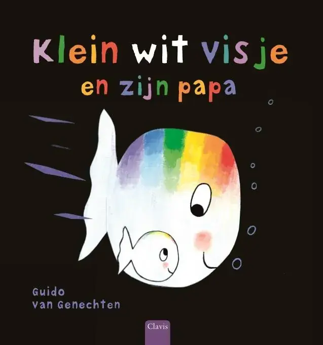 Klein wit visje en zijn papa Gecertificeerd