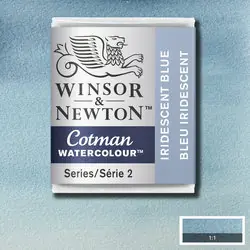 Express Levering Winsor & Newton Cotman aquarelverf 1/2 napje – 472 iridescent blue