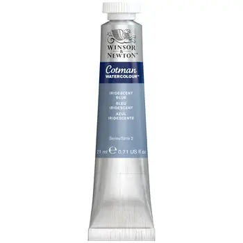 Gereduceerde Prijs Winsor & Newton Cotman aquarelverf 21ml – 472 iridescent blue