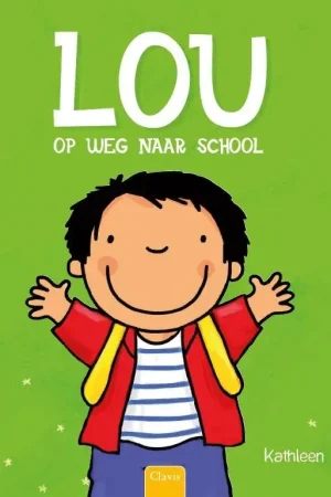 Populair Lou op weg naar school