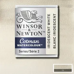 Winsor & Newton Cotman aquarelverf 1/2 napje – 330 iridescerend wit Korting