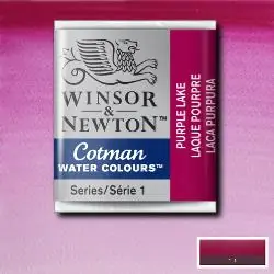 Winsor & Newton Cotman aquarelverf 1/2 napje – 544 purple lake Meest Verkocht