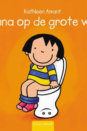 Anna op de grote wc Superprijs