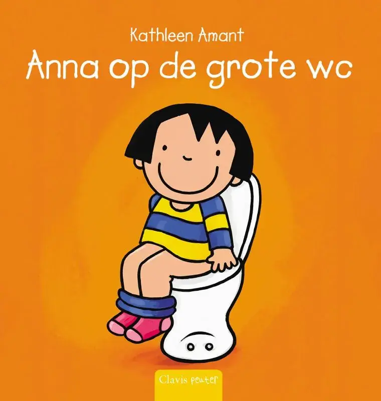 Anna op de grote wc Superprijs