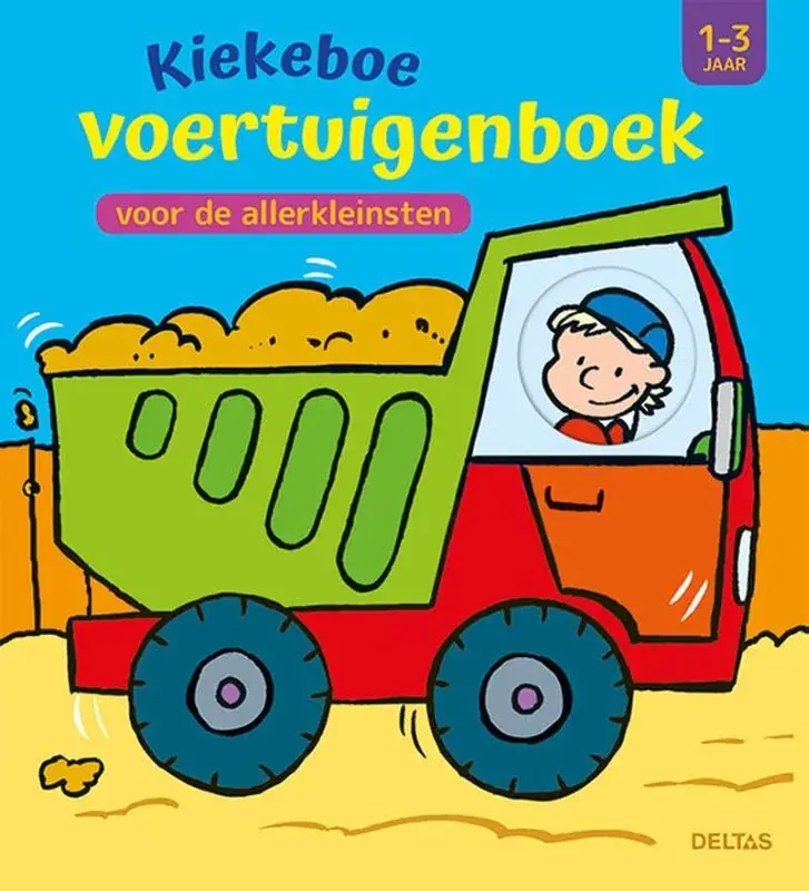 Kiekeboe voertuigenboek voor de allerkleinsten Beperkte Voorraad