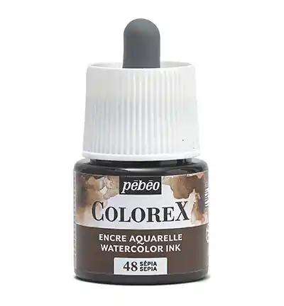 Pebeo colorex 45ml – 48 sepia Aanbieding