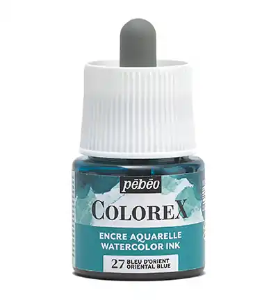 Merkproduct Pebeo colorex 45ml – 27 oriental blue