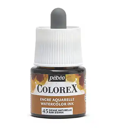 Uitverkoop Pebeo colorex 45ml – 45 raw sienna