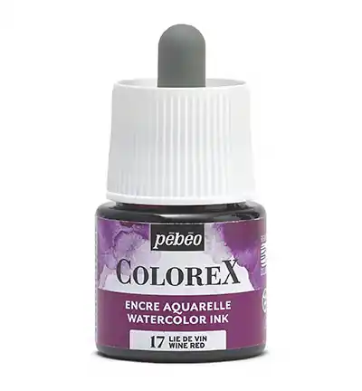 Pebeo colorex 45ml – 17 wine red Veilige Betaling