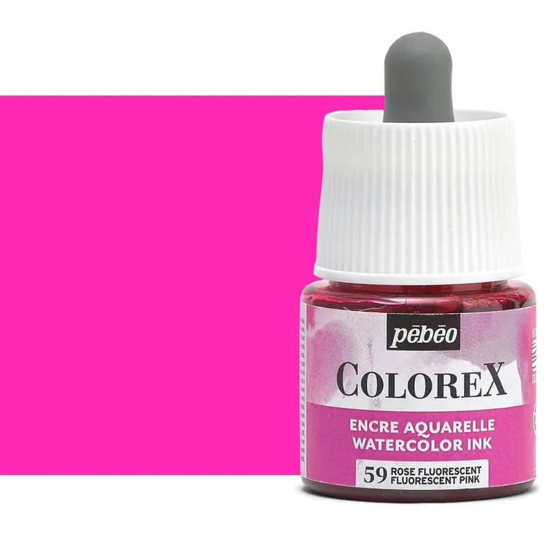 Must-Have Pebeo colorex 45ml – 59 rose fluorescent
